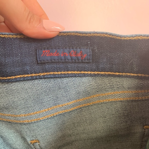 Jeans with True Religion logo Denim size23 with make in USA slim leg, low waist - Picture 4 of 10